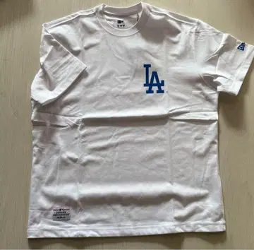 뉴에라 MLB LA 다저스 치어링 아이스크림 티셔츠 화이트