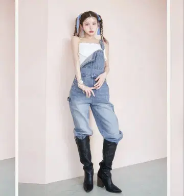 다리치 루즈 데님 살로펫 블루 M