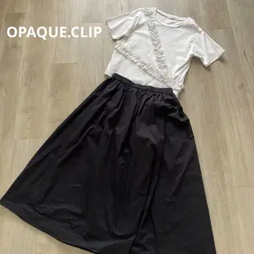 오파크 도트 클립 OPAQUE.CLIP 상의 스커트 묶음 판매