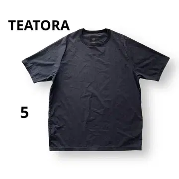 레어 사이즈 5 TEATORA CARTRIDGE TEE DR 다크 네이비