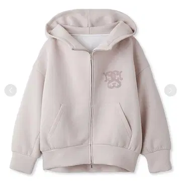 snidel 볼륨 후드티 pink