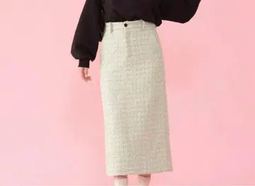 메종 마블 MAISON MARBLE 트위드 스커트 타이트 스커트