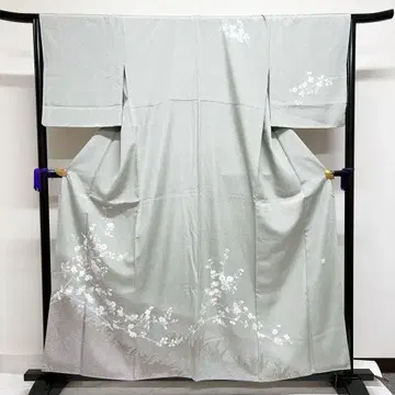 미착용, 쓰키사게, 작가 작품, 타타키 염색, 유젠, 기모노, 001k