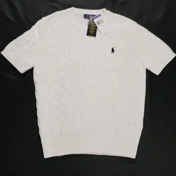 Ralph Lauren 케이블 니트 반팔 L 사이즈 묶음 판매