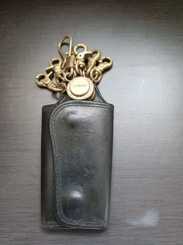 CORBO 코르보 키 케이스 천연 가죽