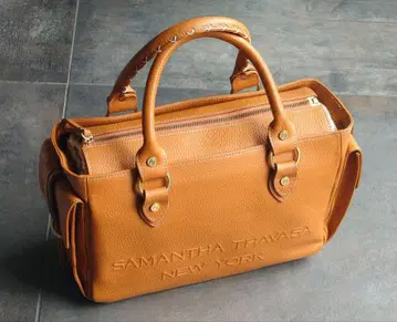 SAMANTHA THAVASA 브라운 핸드백