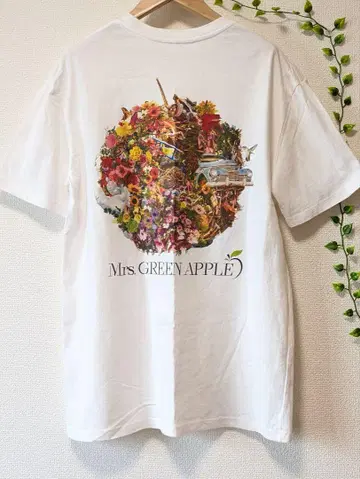 Mrs. GREEN APPLE ANTENNA 티셔츠