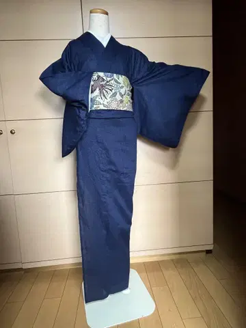 유카타 무인양품 네이비