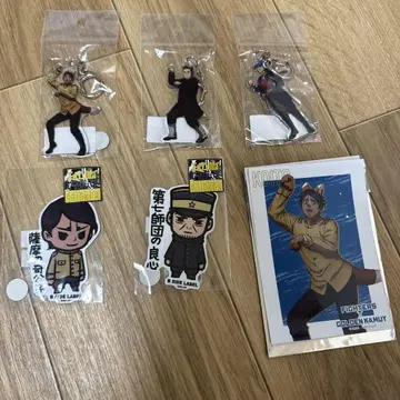 골든 카무이 일본 햄 파이터즈 키링 스티커