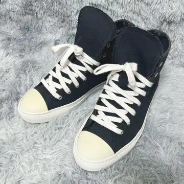 DSQUARED2 디스퀘어드 스터드 하이컷 스니커즈 26.5cm 블랙
