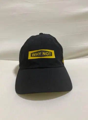 WHY NOT 블랙 캡 점프맨 로고