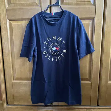 타미힐피거 네이비 반팔 티셔츠 M