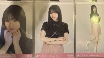 노기자카46 카와사키 사쿠라 프릴 미니 스커트 컴프 브로마이드
