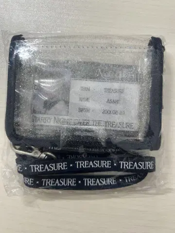 TREASURE 아사히 NIGHT GARDEN PVC 카드 지갑