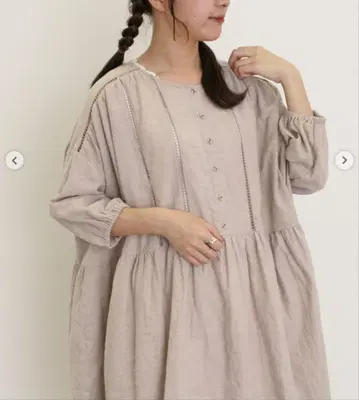 사다리 레이스 부드러운 튜닉 SM2 사만사 모스모스
