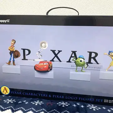 픽사 해피 복권 A상 픽사 캐릭터 & 픽사 로고 피규어