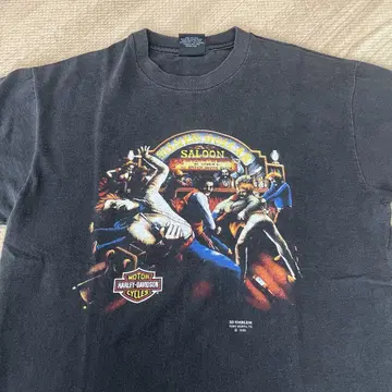 할리데이비슨 80s 티셔츠 3D EMBLEM 미국제
