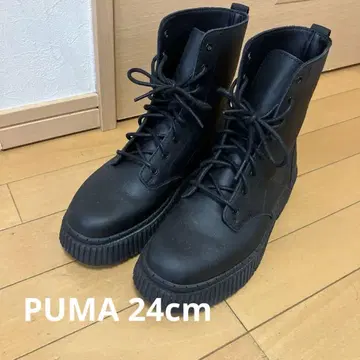 푸마 블랙 부츠
