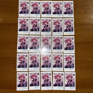 nqrse 다이후쿠야 폴라로이드 나루세 아이돌 사인 25장 세트