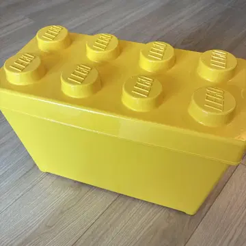 레고 LEGO 클래식 상자만 옐로우 컬러 보관 케이스