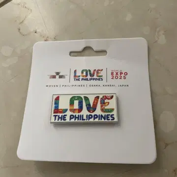 LOVE THE PHILIPPINES 핀 배지 엑스포