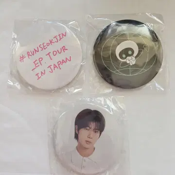 BTS JIN RUNSEOKJIN EP.TOUR JAPAN 캔 배치
