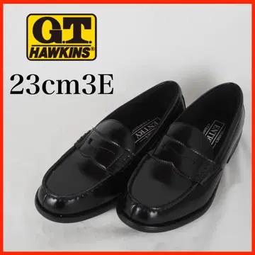 G.T. HAWKINS*로퍼*23cm3E*블랙*O4362