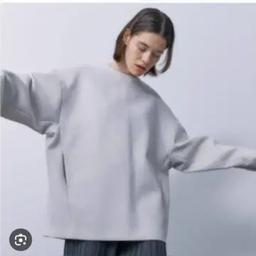 스터닝 루어 크루넥 셔츠 풀오버 네이비 S 사이즈