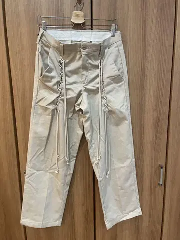 elephant TRIBAL fabrics 레이스업 팬츠