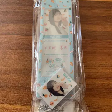 노기자카46 한여름의 전국 투어 2025 개별 커스텀 키링 이오키 마오