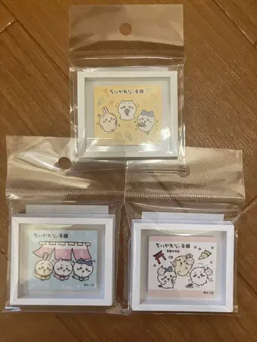 치이카와 모구모구 본포 프레임 마그넷 모구모구 여우 얼굴 노렌
