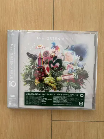 Mrs. GREEN APPLE 10주년 기념 앨범 최초 한정판