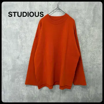 # STUDIOUS 스튜디오스 니트 스웨터 상의 MUJI