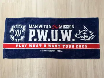 MAN WITH A MISSION 맨 위즈 타월