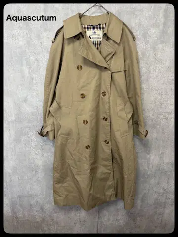 # Aquascutum 트렌치코트 스텐카라 코트 스테디셀러