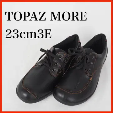 TOPAZ MORE*스니커즈*워킹*23cm3E*블랙*O4378