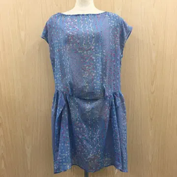 새상품 저널 스탠다드 레사주 꽃무늬 시어 원피스 F0707A02