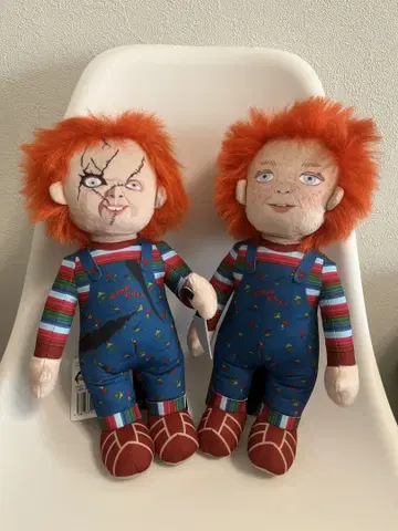 척키 봉제 인형 2종 세트