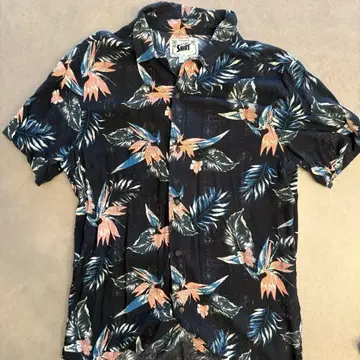 일본 미진출 Pull&Bear 트로피컬 리조트 셔츠 알로하 셔츠 L