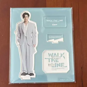 ENHYPEN WALK THE LINE 투어 아크릴 스탠드 성훈
