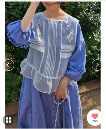 사만사 모스모스 오간자 자수 베스트 택 포함 새상품