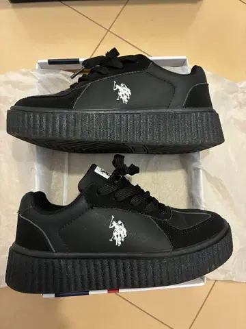 U.S. POLO ASSN. 로우 컷 통굽 스니커즈 유에스 폴로 아센