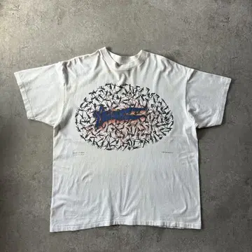 90s 피터 가브리엘 뮤직 티셔츠 USA제 화이트 XL