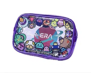 킹프리 POP-UP STORE Re:ERA 클리어 파우치 리에라