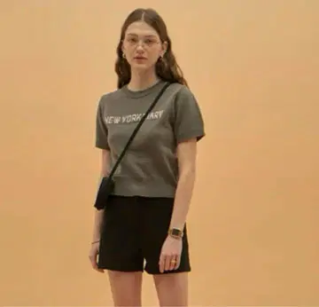 nugu CHELSEA 레터링 자카드 니트