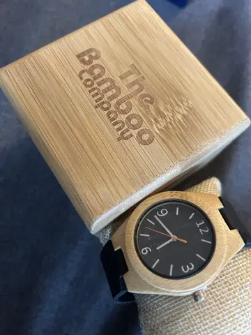 The Bamboo Company 아날로그 시계