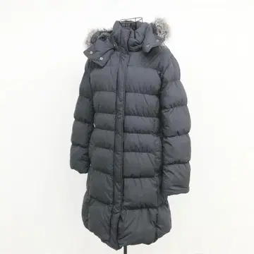 유니클로 다운 코트 아우터 XL 블랙 심플 퍼 빅 사이즈