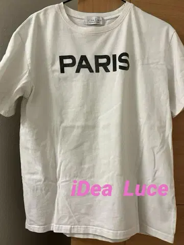 이데알루체 Paris 티셔츠 화이트