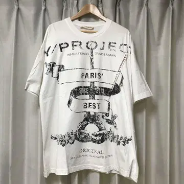 Y/PROJECT 프린트 티셔츠