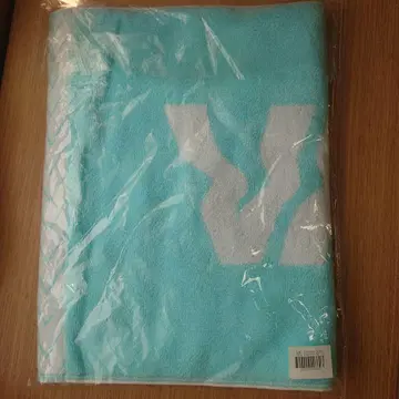 VAUNDY FUSION 로고 자카드 타월 페일 블루 바운디